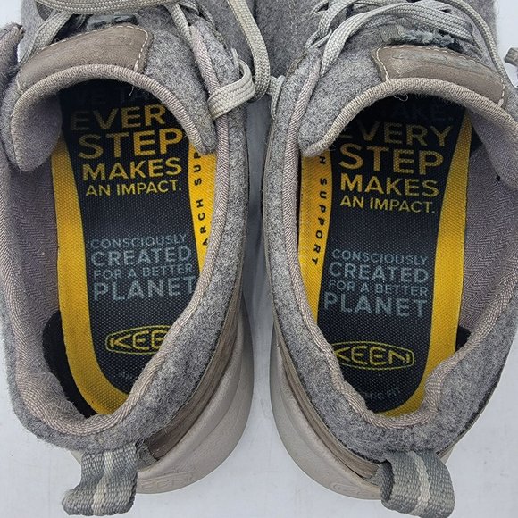 Keen Highland Arway Mens 10 Steel Grey Drizzle Casual Walking Shoes 1024525 main image 13